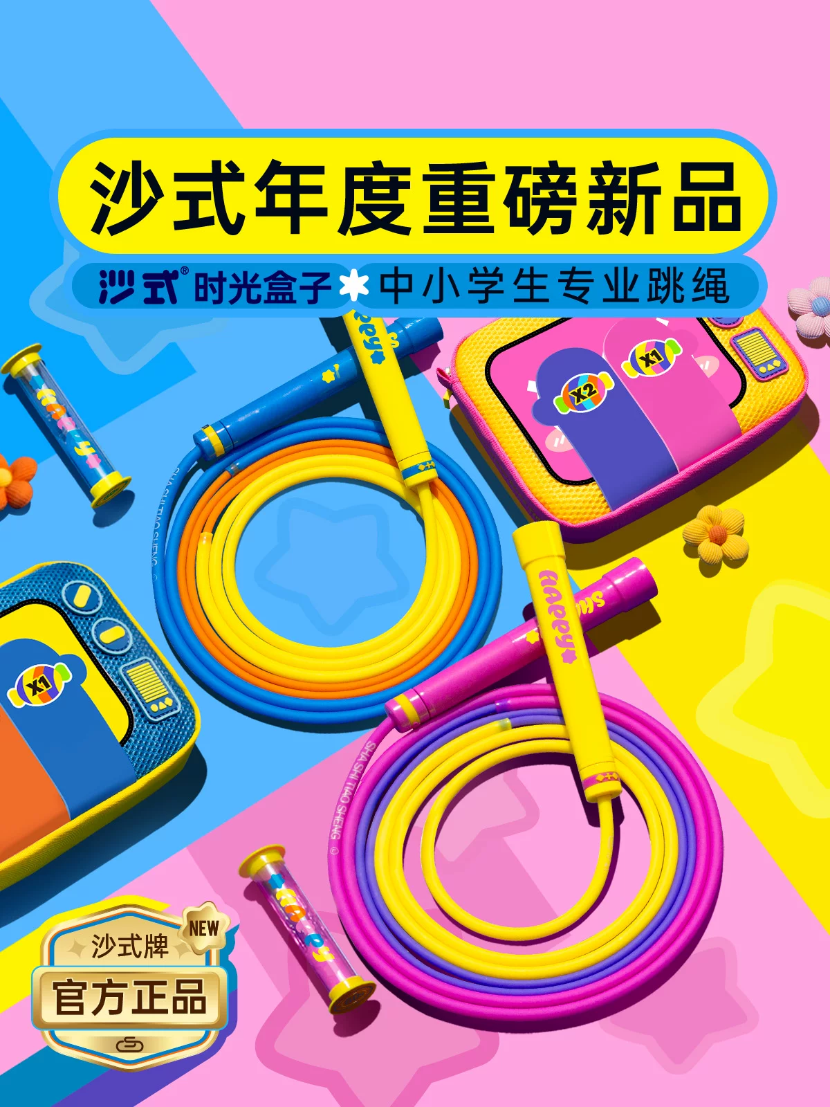 沙式跳绳 时光盒子｜跳绳成长礼